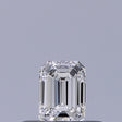 0.23 carat Emerald diamond D VVS2 