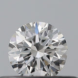 0.25 carat Round diamond F  IF Excellent