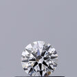 0.22 carat Round diamond F VVS1 Excellent