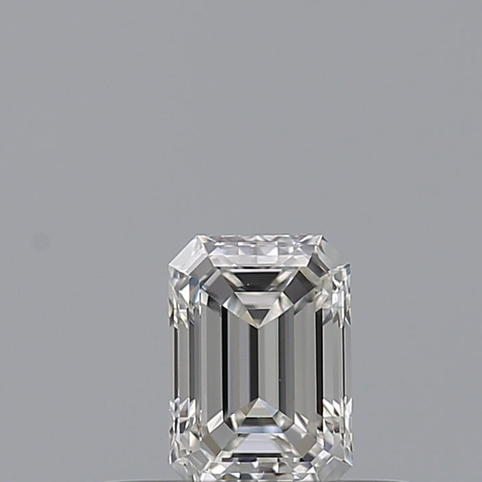 0.24 carat Emerald diamond F  VVS2