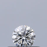 0.21 carat Round diamond E VVS1 Excellent