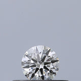 0.18 carat Round diamond F VVS1 Excellent