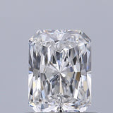 0.53 carat Radiant diamond D VVS2 