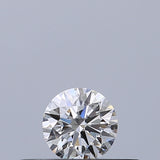 0.19 carat Round diamond E VVS2 Excellent