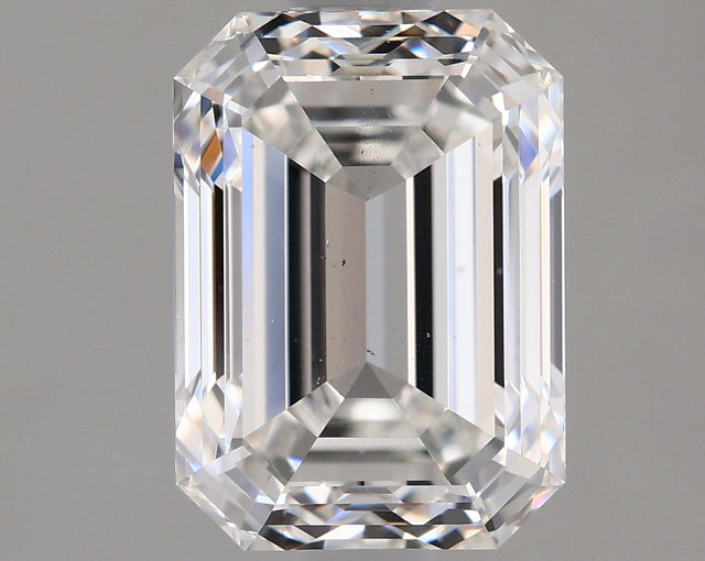 2.02 carat Emerald diamond G SI1 