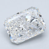 1.50 carat Radiant diamond F  SI2