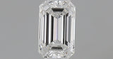 0.26 carat Emerald diamond E VVS2 