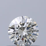 0.53 carat Round diamond I VVS2 Excellent