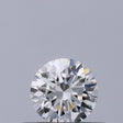0.27 carat Round diamond E VVS1 Excellent
