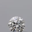 0.23 carat Round diamond F VVS1 Excellent