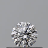 0.19 carat Round diamond D  VVS1 Excellent