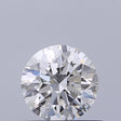 0.52 carat Round diamond E IF Excellent