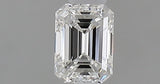 0.23 carat Emerald diamond F  VVS2