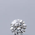 0.18 carat Round diamond E VVS2 Excellent