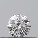0.18 carat Round diamond E  VVS2 Excellent