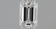 0.27 carat Emerald diamond E VVS2 