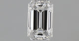 0.27 carat Emerald diamond E VVS2 