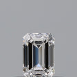 0.29 carat Emerald diamond E VVS1 