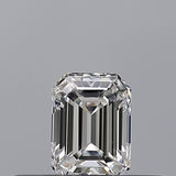 0.23 carat Emerald diamond E VVS1 