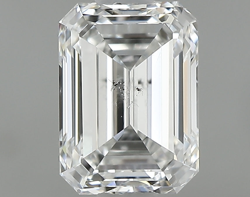 0.90 carat Emerald diamond F SI2 