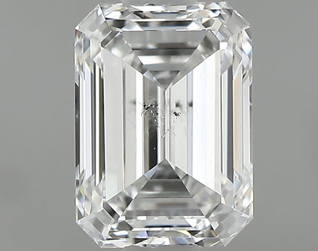 0.90 carat Emerald diamond F SI2 