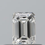 0.25 carat Emerald diamond F  VS1