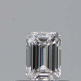 0.30 carat Emerald diamond F  VVS2