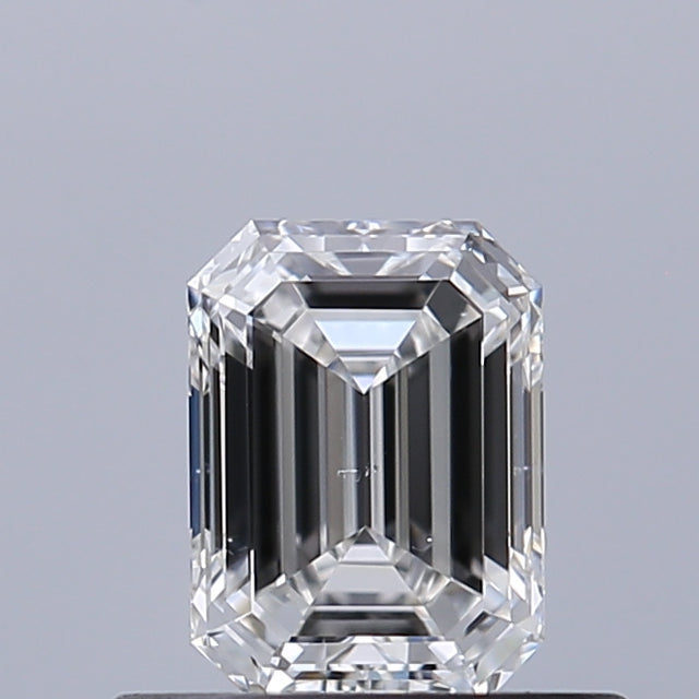 0.51 carat Emerald diamond E VS2 