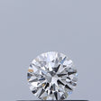 0.24 carat Round diamond D VVS1 Excellent