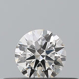 0.18 carat Round diamond F  IF Excellent