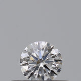 0.21 carat Round diamond F  VVS2 Excellent