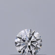 0.19 carat Round diamond D IF Excellent