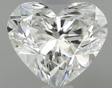0.70 carat Heart diamond J SI1 