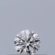 0.19 carat Round diamond D IF Excellent