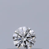 0.19 carat Round diamond D IF Excellent