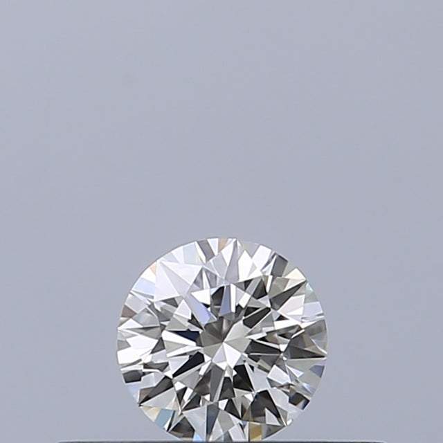 0.19 carat Round diamond F IF Excellent