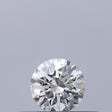 0.21 carat Round diamond E VVS1 Excellent
