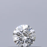 0.21 carat Round diamond E VVS1 Excellent
