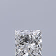 0.34 carat Princess diamond F VVS1 