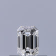 0.24 carat Emerald diamond F VVS1 