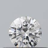0.22 carat Round diamond E  VVS2 Excellent