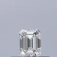 0.23 carat Emerald diamond E VVS2 