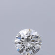 0.21 carat Round diamond F VVS1 Excellent