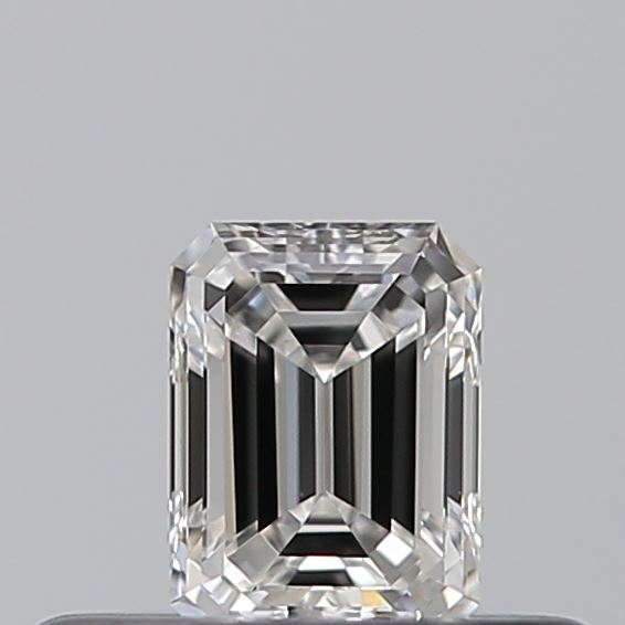 0.24 carat Emerald diamond F  VVS2