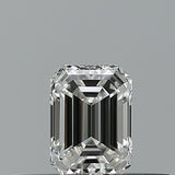 0.23 carat Emerald diamond F VVS1 