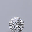 0.18 carat Round diamond E VS1 Excellent