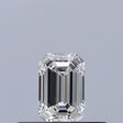 0.24 carat Emerald diamond F VVS2 