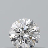 0.18 carat Round diamond E  VVS2 Excellent