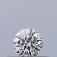 0.24 carat Round diamond E VVS2 Excellent