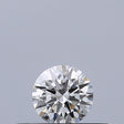 0.21 carat Round diamond E VVS1 Excellent